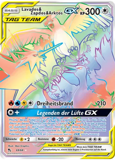 Lavados & Zapdos & Arktos-GX — Verborgenes Schicksal