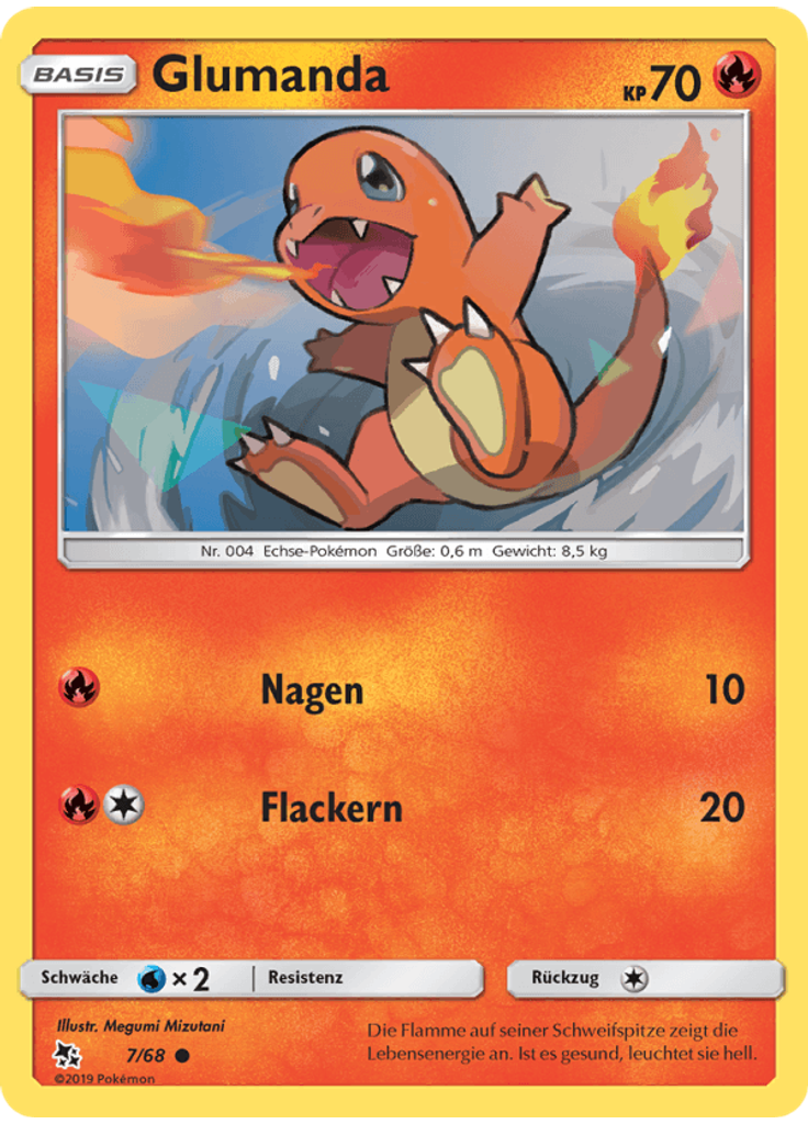 Glumanda (Reverse Holo)