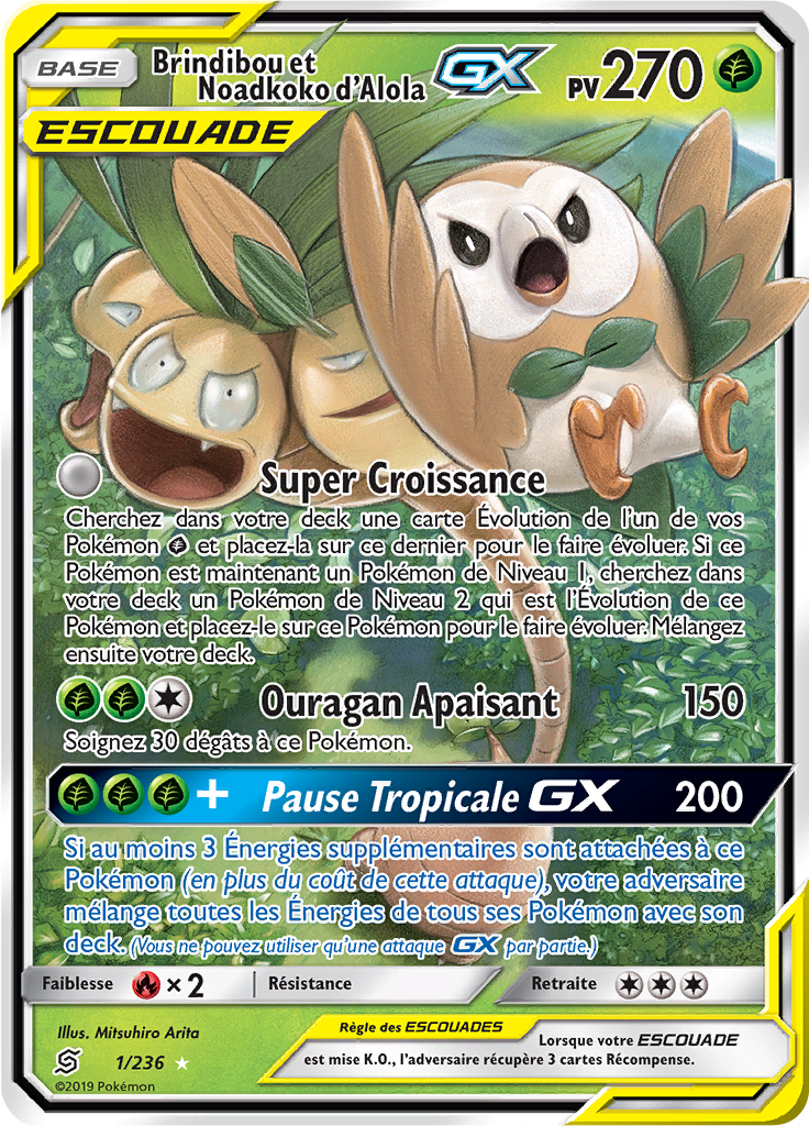 Brindibou et Noadkoko d’Alola GX