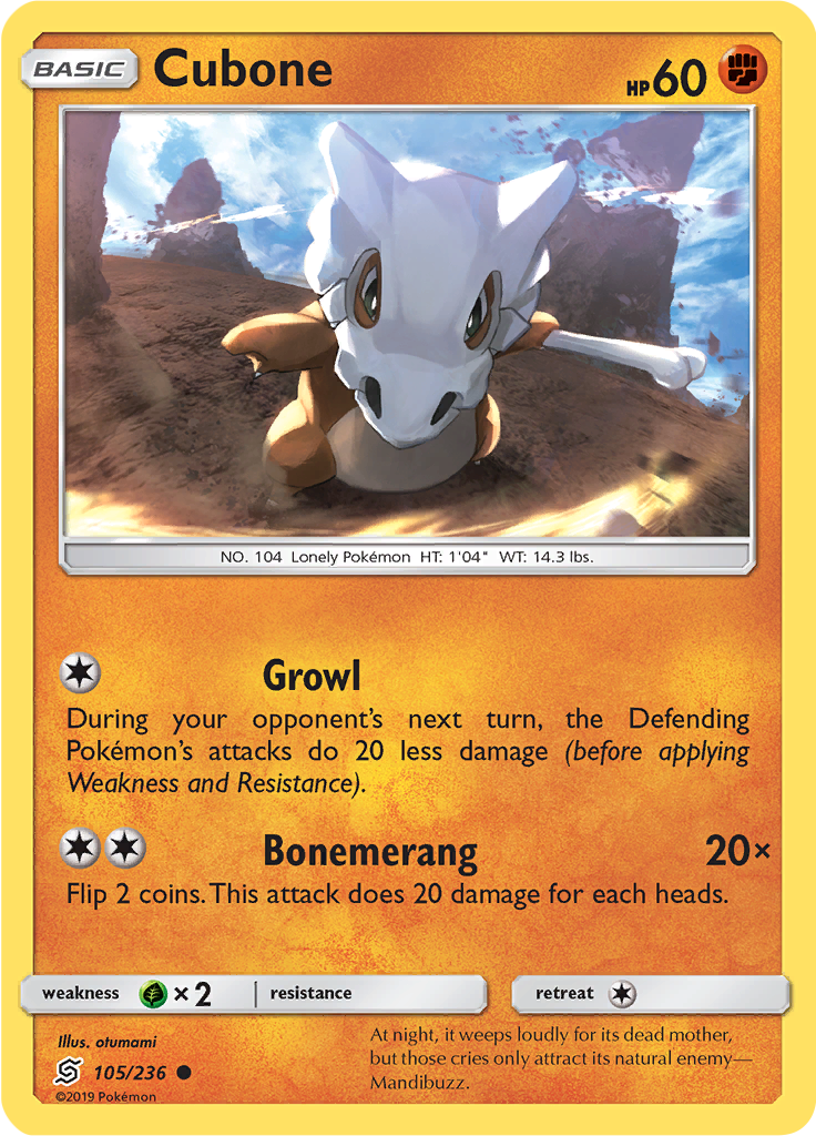 Cubone (Reverse Holo)