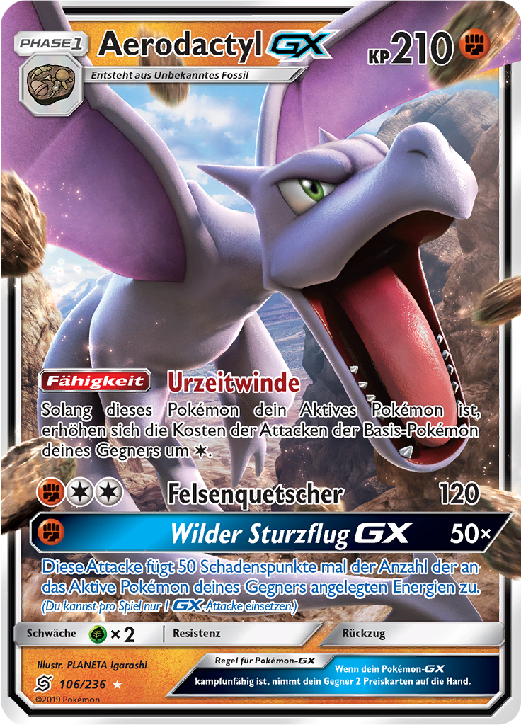 Aerodactyl GX