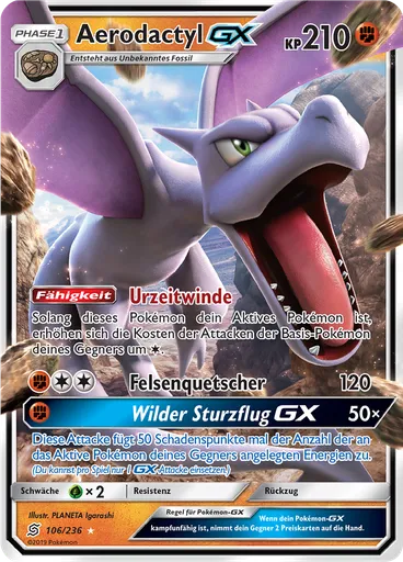 Aerodactyl GX