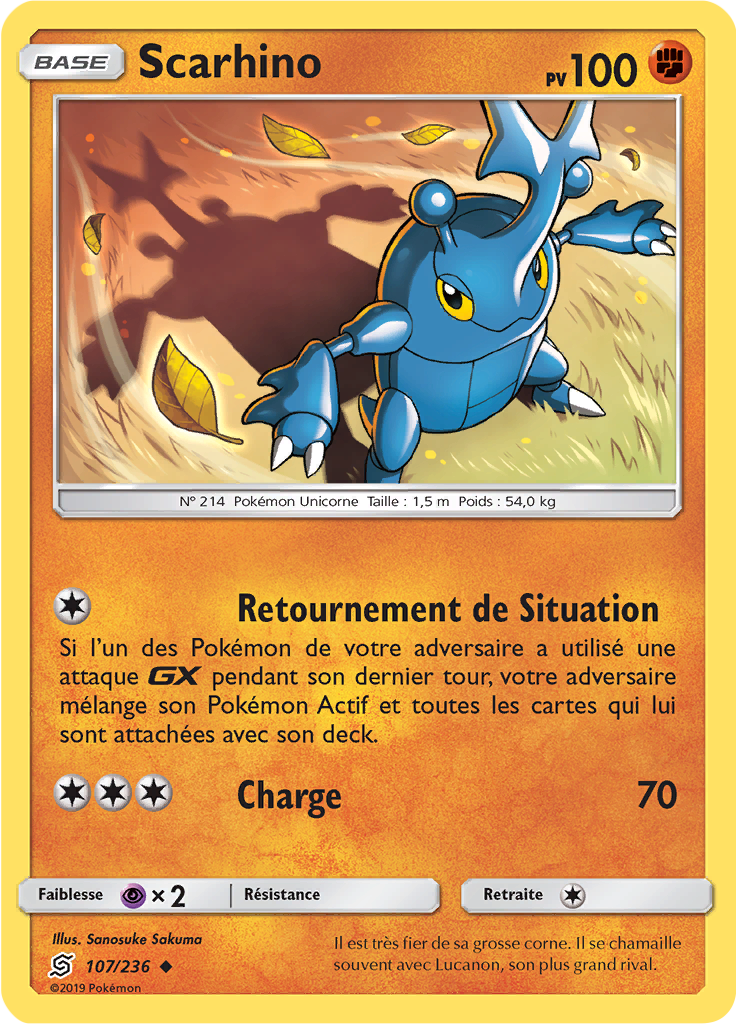 Scarhino (Reverse Holo)