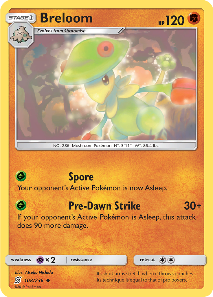 Breloom (Reverse Holo)