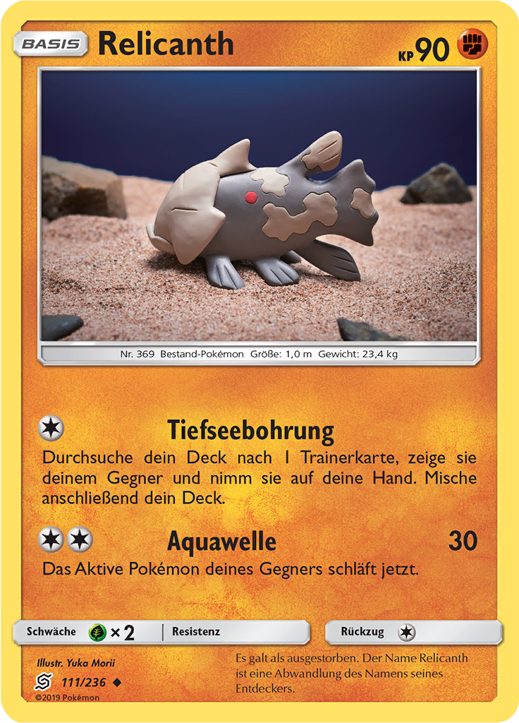 Relicanth (Reverse Holo)
