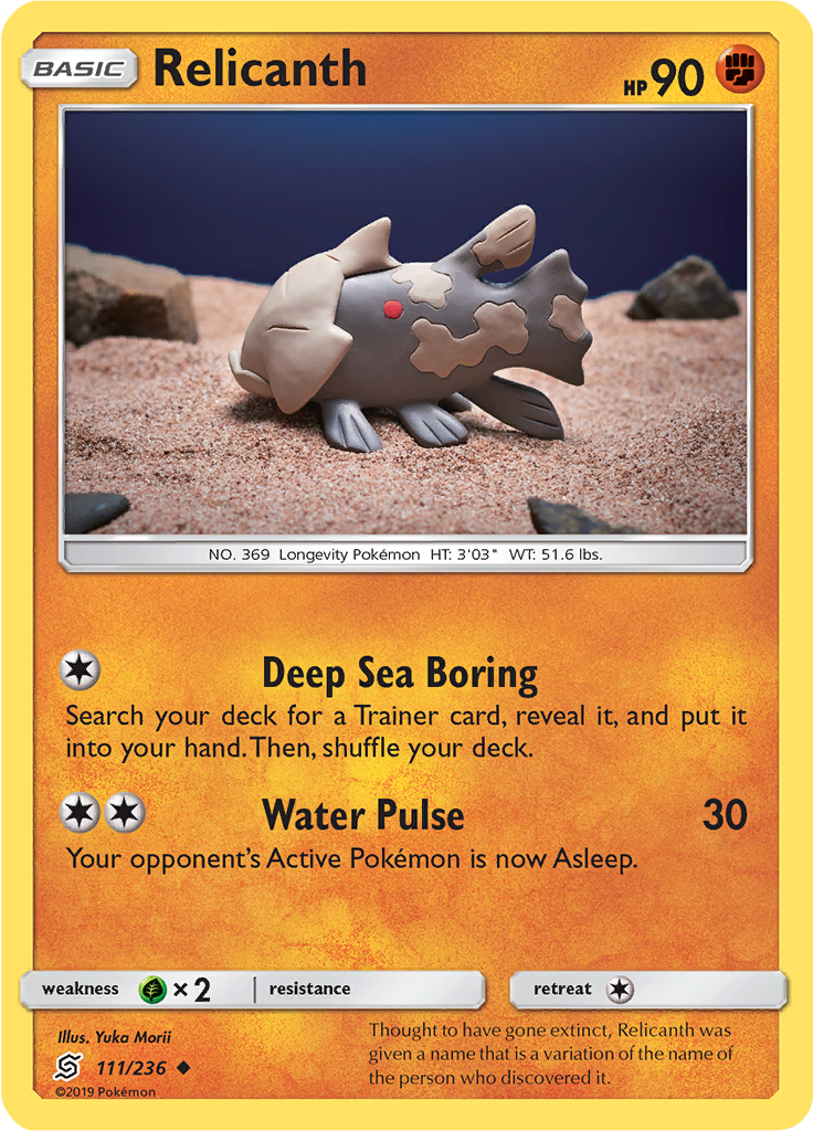 Relicanth (Reverse Holo)