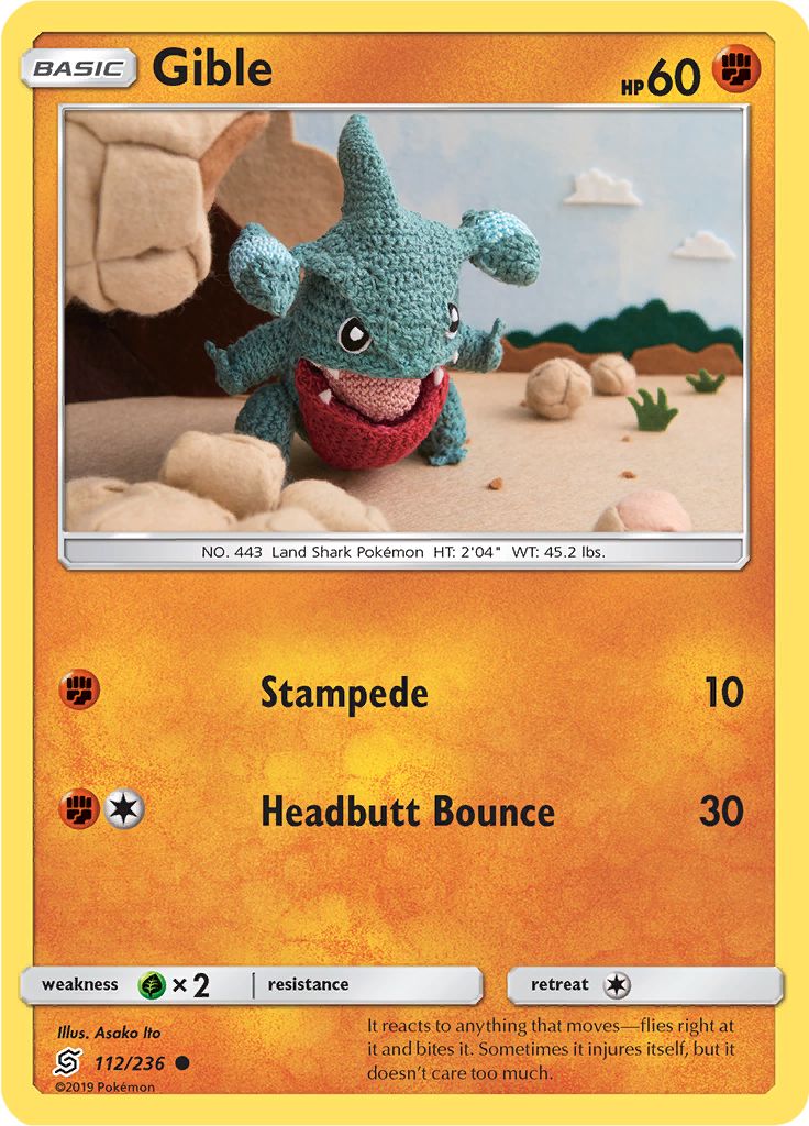 Gible (Reverse Holo)