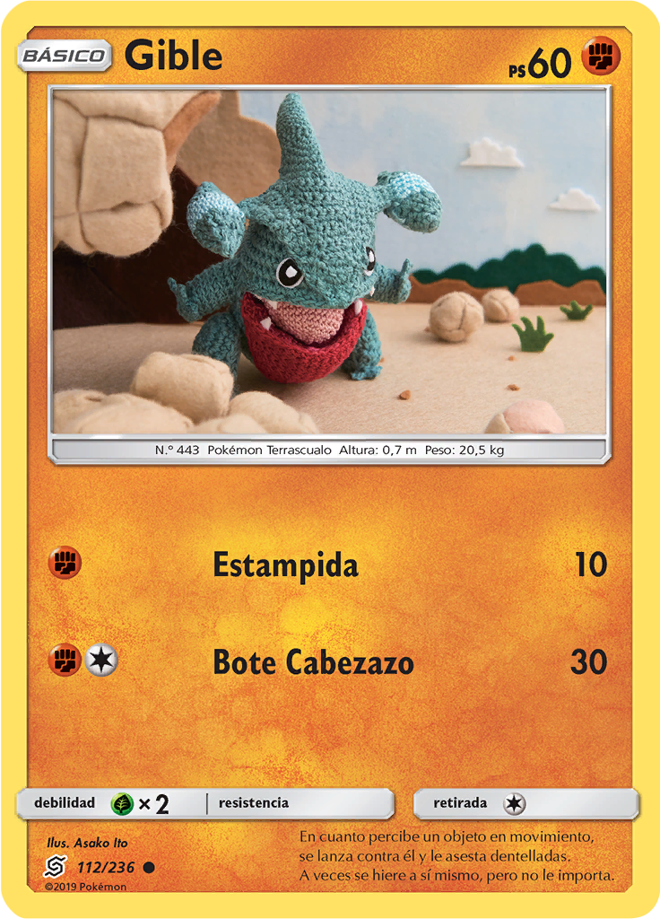 Gible (Reverse Holo)
