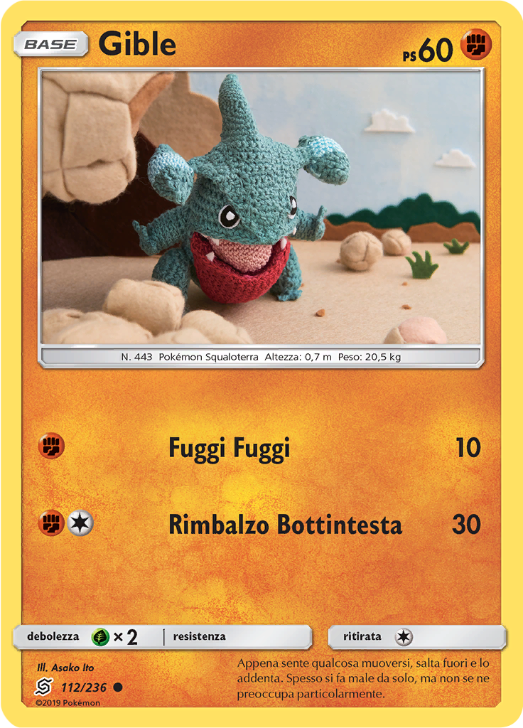 Gible (Reverse Holo)
