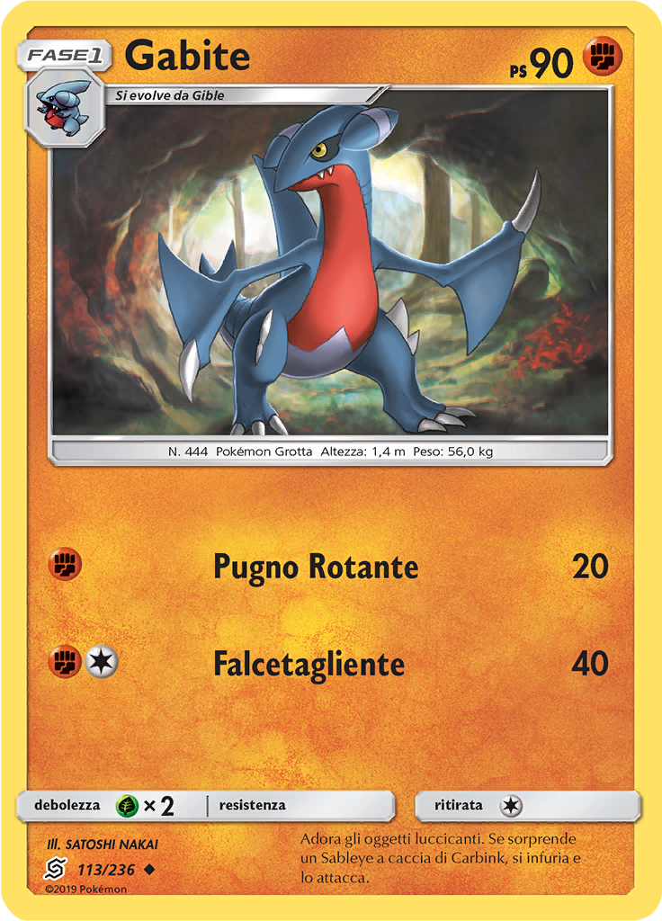 Gabite (Reverse Holo)