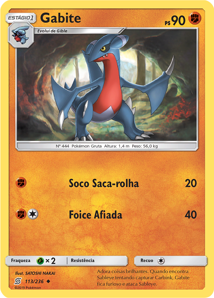 Gabite (Reverse Holo)