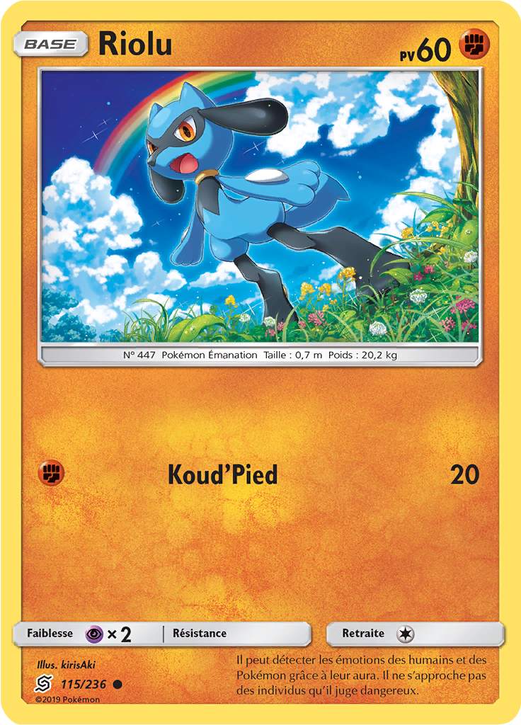 Riolu (Reverse Holo)