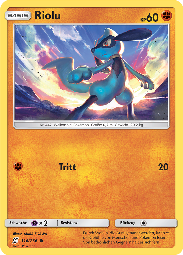 Riolu (Reverse Holo)