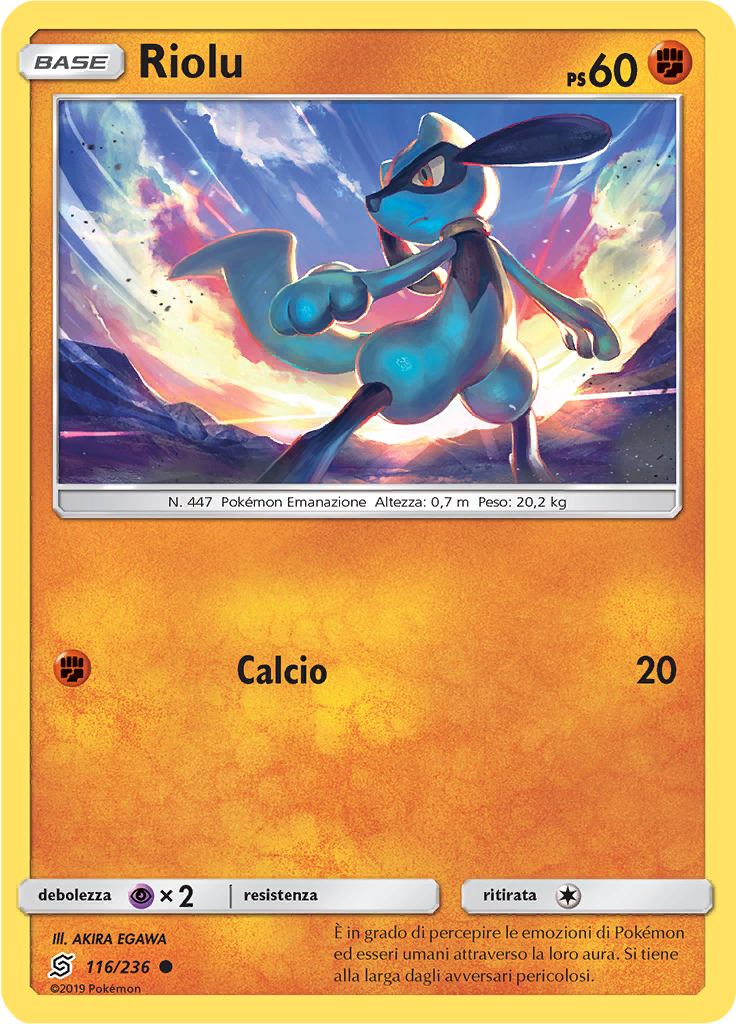 Riolu (Reverse Holo)