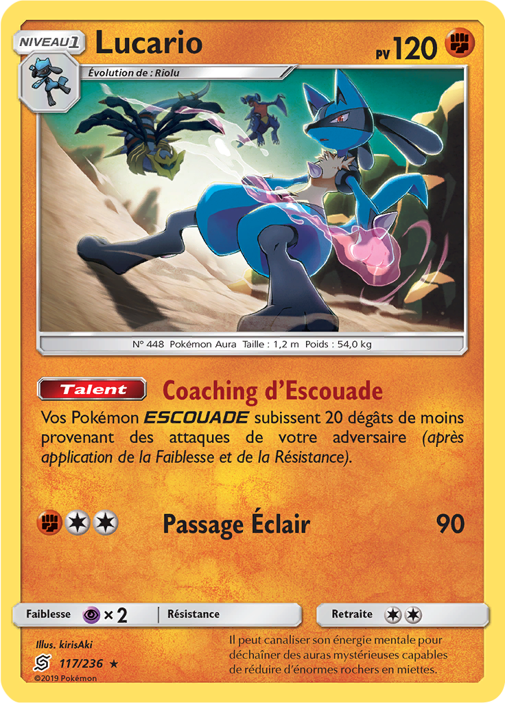 Lucario (Reverse Holo)