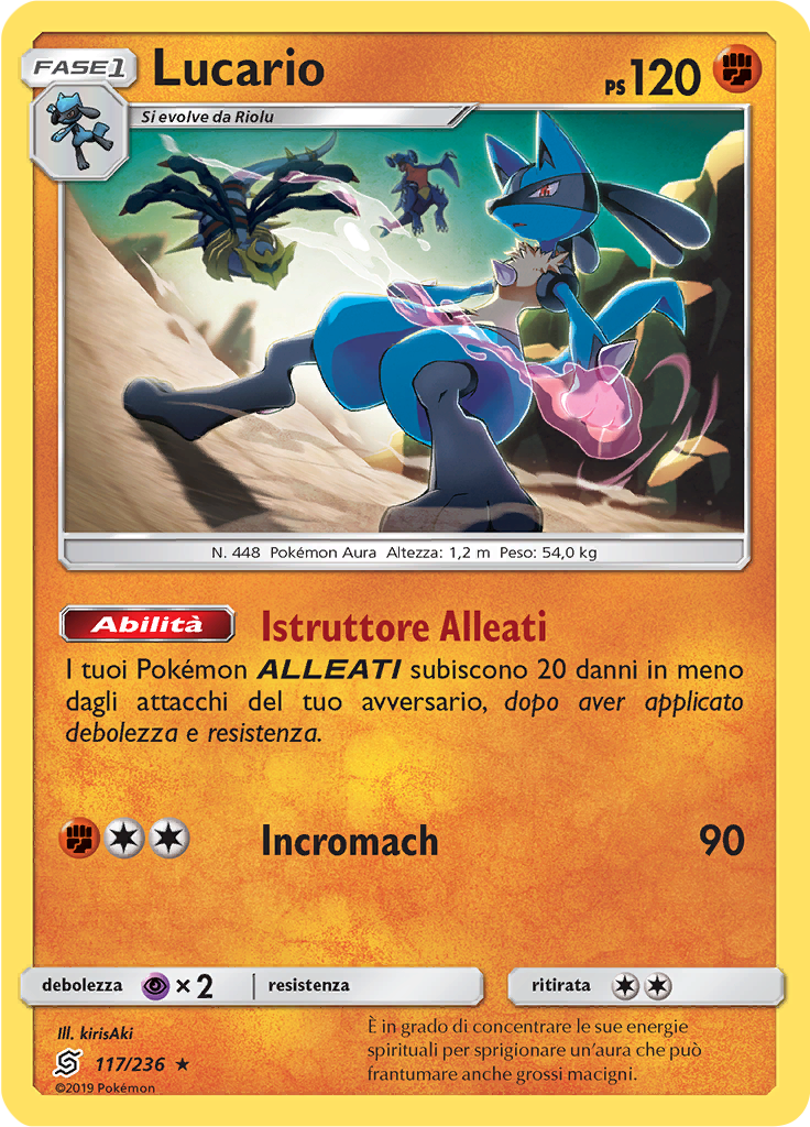 Lucario (Reverse Holo)