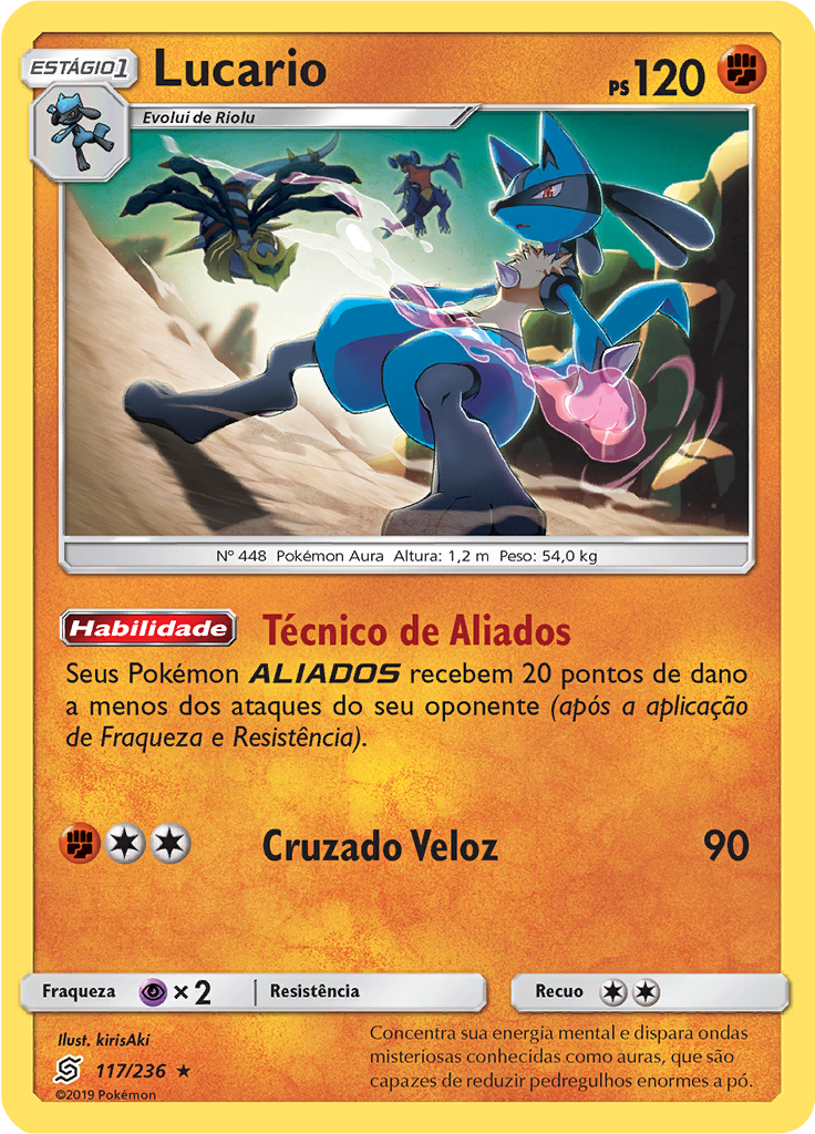 Lucario (Reverse Holo)