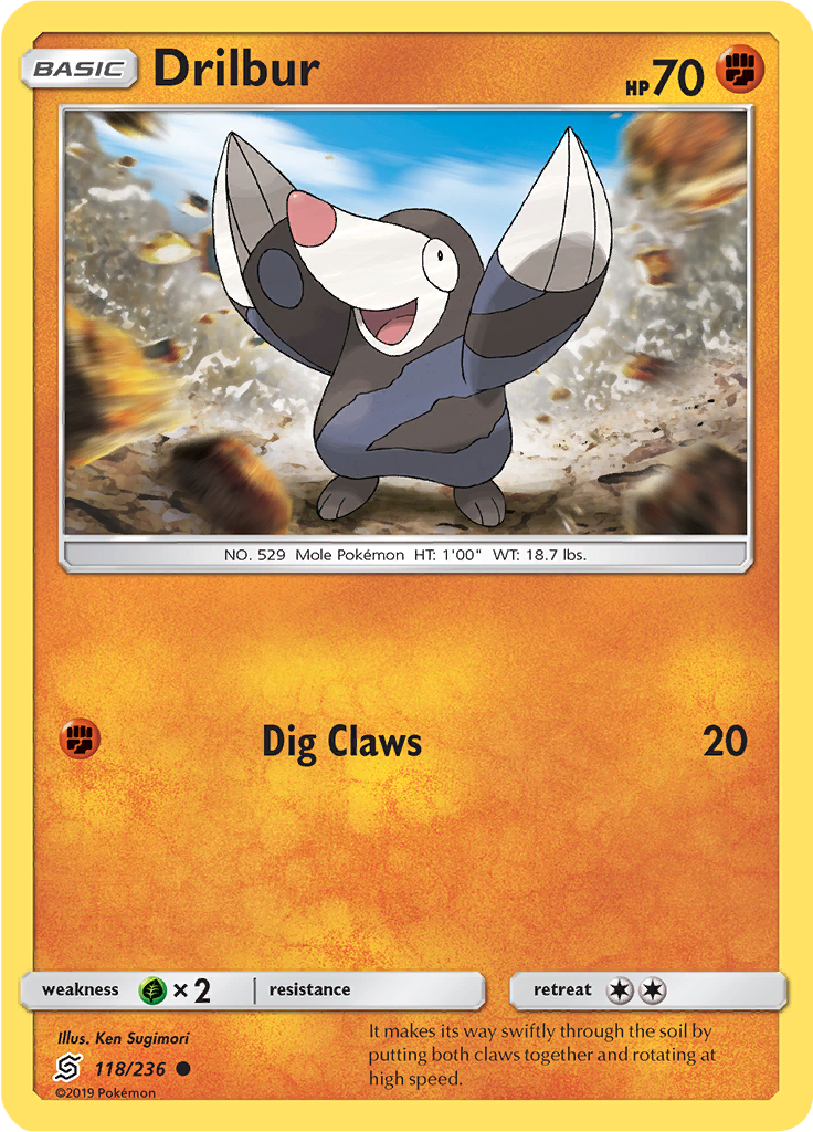 Drilbur (Reverse Holo)