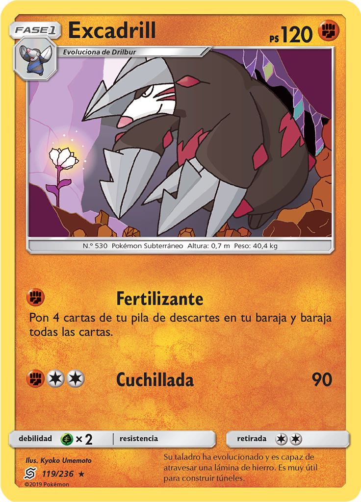 Excadrill (Reverse Holo)