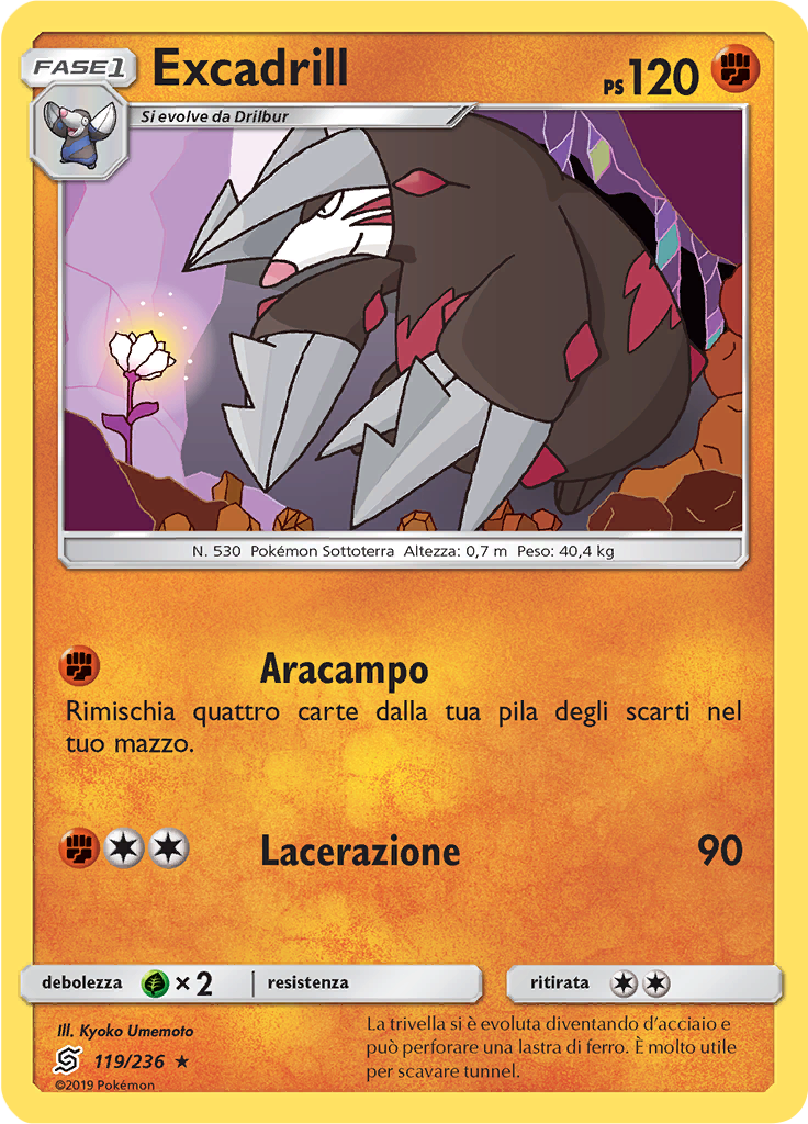 Excadrill (Reverse Holo)