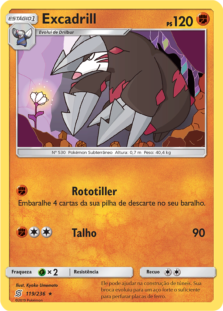 Excadrill (Reverse Holo)