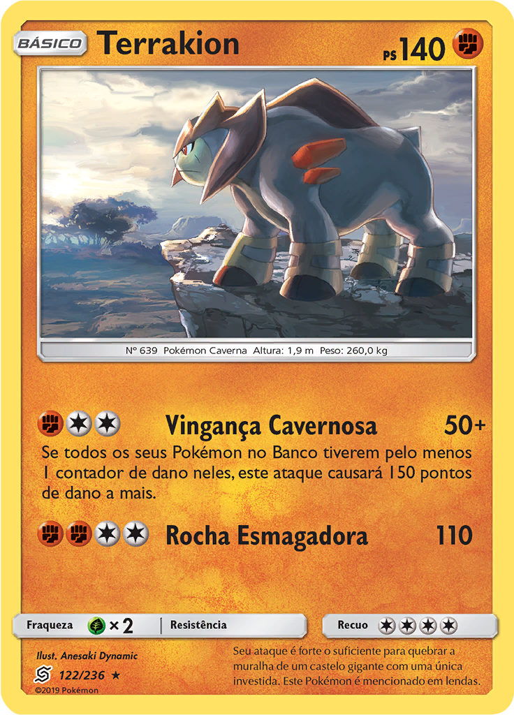Terrakion (Reverse Holo)
