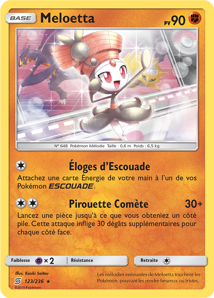 Meloetta (Reverse Holo)