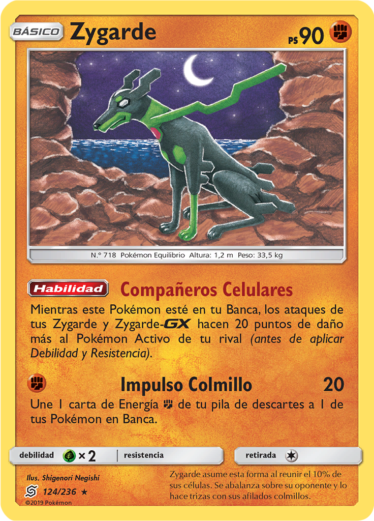 Zygarde (Reverse Holo)