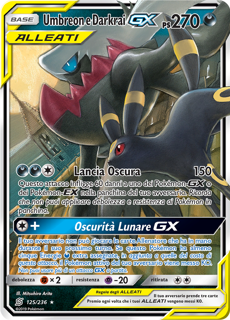 Umbreon e Darkrai GX