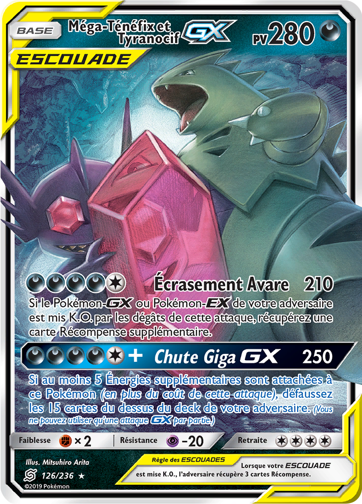 Méga-Ténéfix et Tyranocif GX