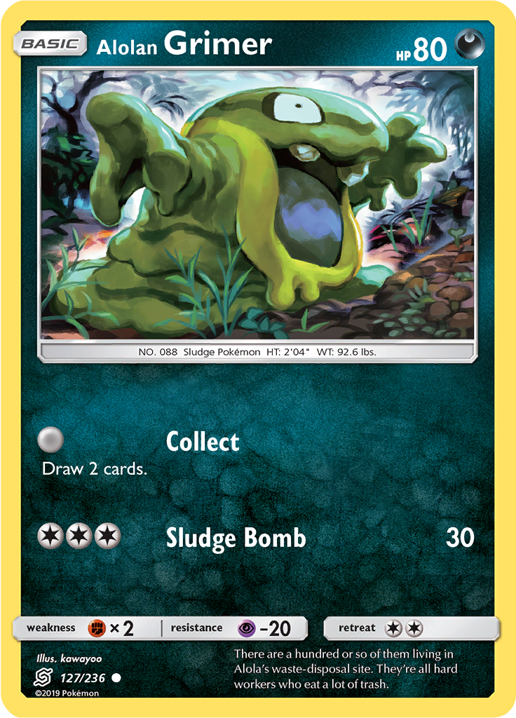 Alolan Grimer (Reverse Holo)