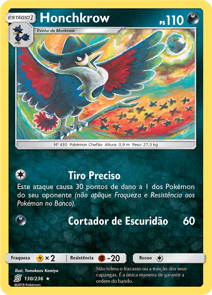 Honchkrow (Reverse Holo)