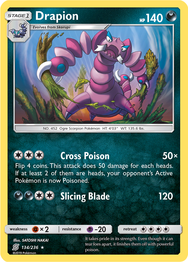 Drapion (Reverse Holo)