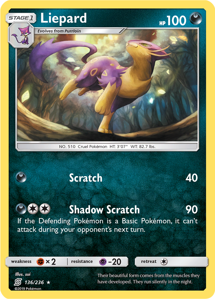 Liepard (Reverse Holo)