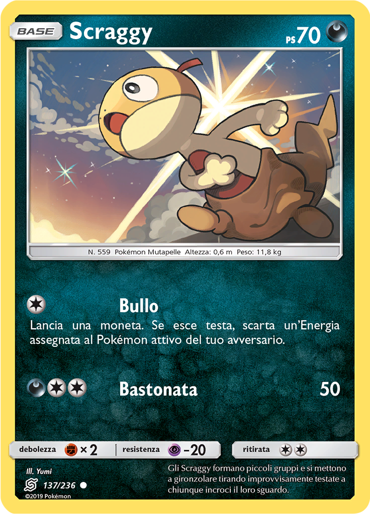 Scraggy (Reverse Holo)