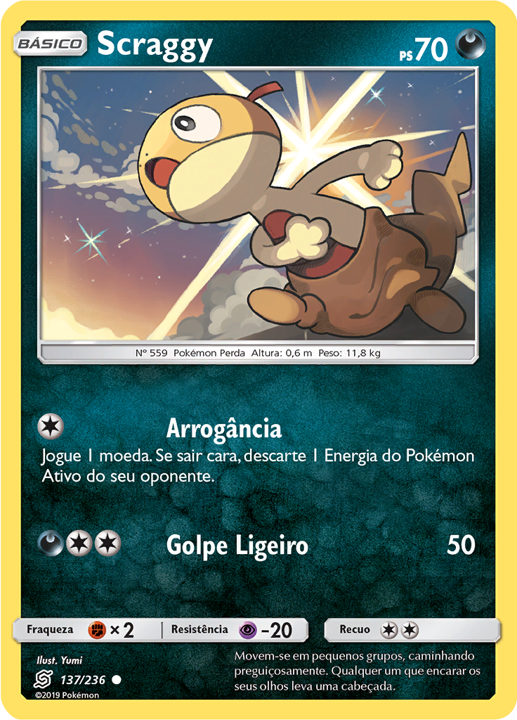 Scraggy (Reverse Holo)