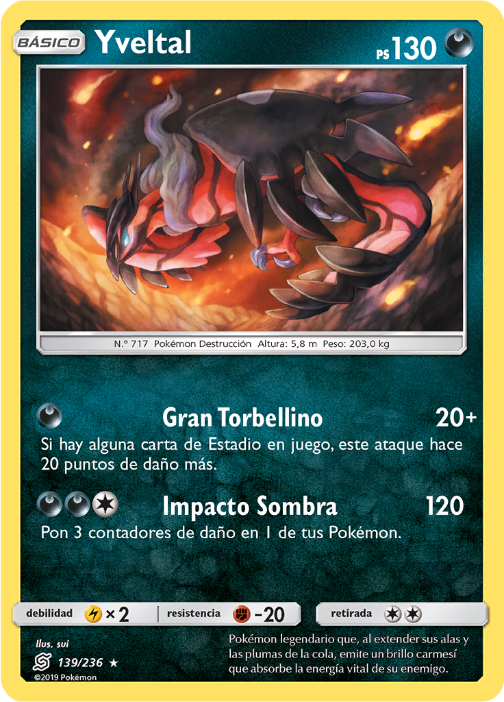 Yveltal (Reverse Holo)