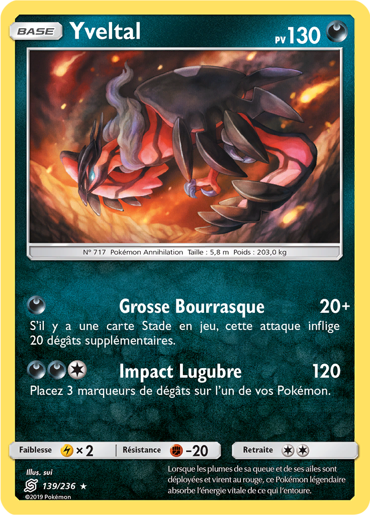 Yveltal (Reverse Holo)