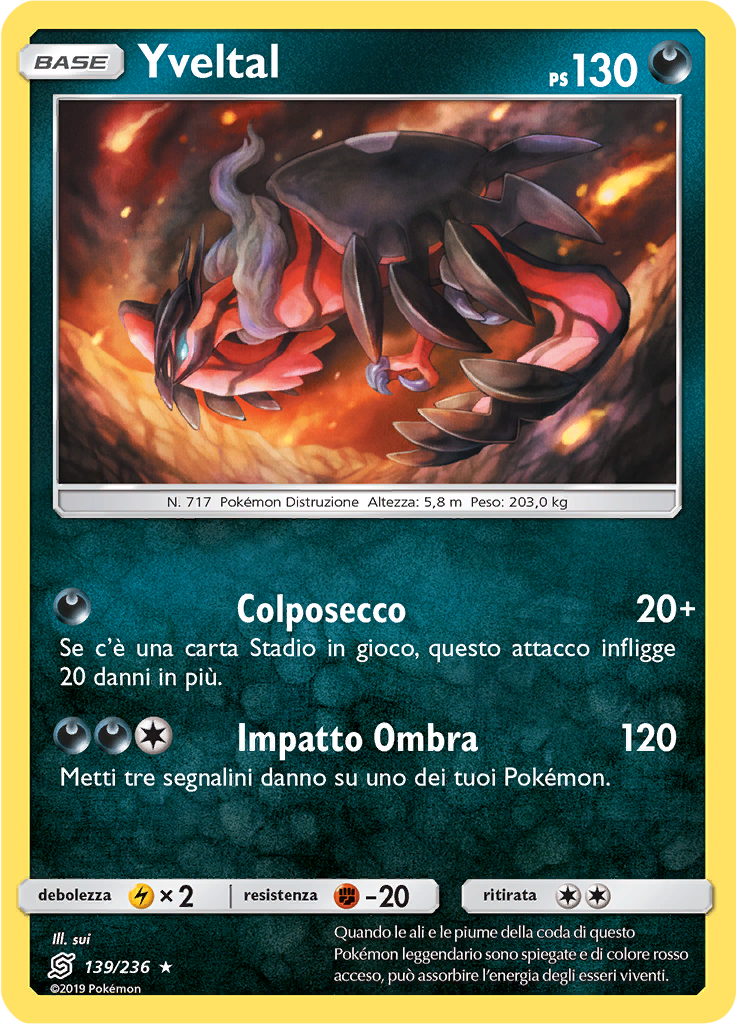Yveltal (Reverse Holo)