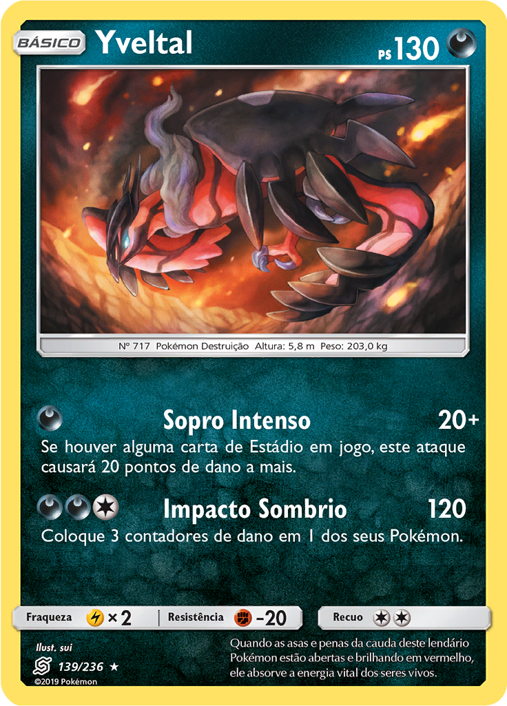 Yveltal (Reverse Holo)