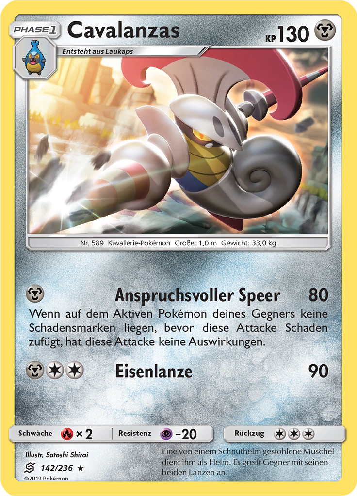 Cavalanzas (Reverse Holo)