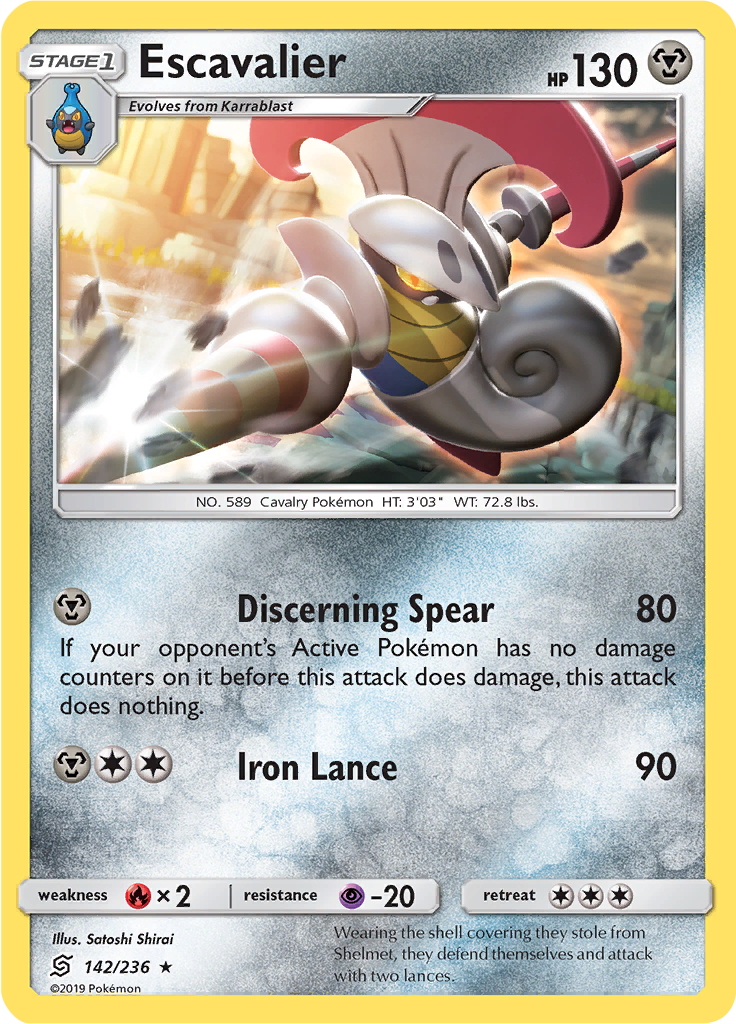 Escavalier (Reverse Holo)
