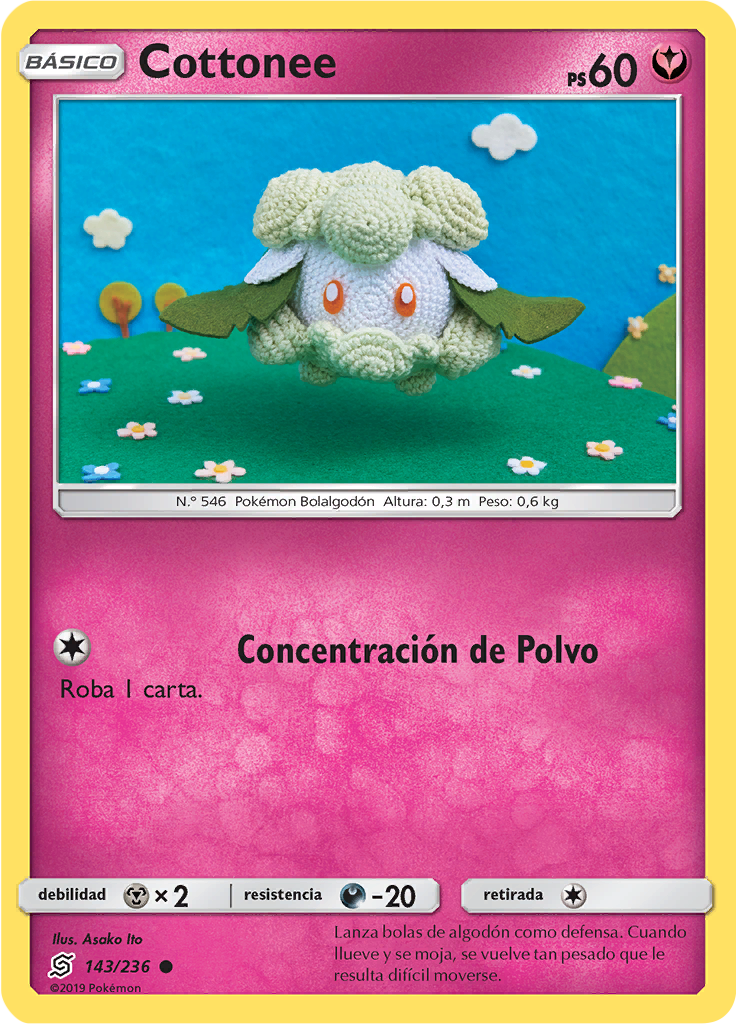 Cottonee (Reverse Holo)