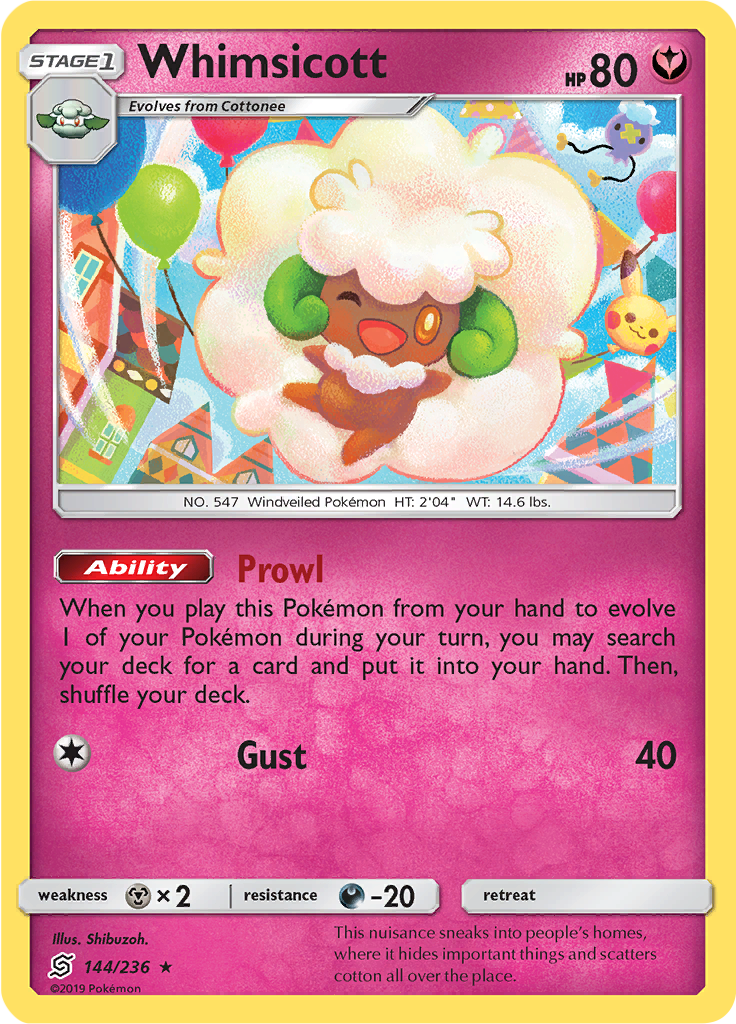 Whimsicott (Reverse Holo)