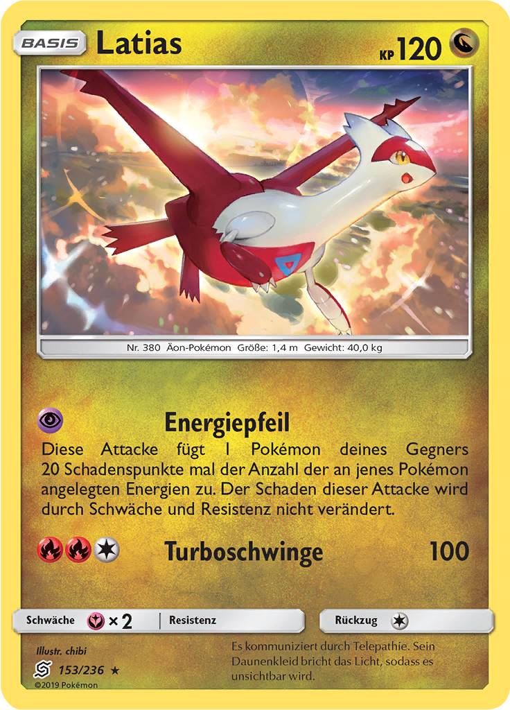 Latias (Reverse Holo)