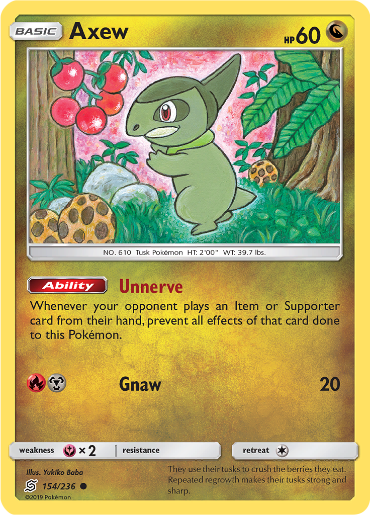 Axew (Reverse Holo)