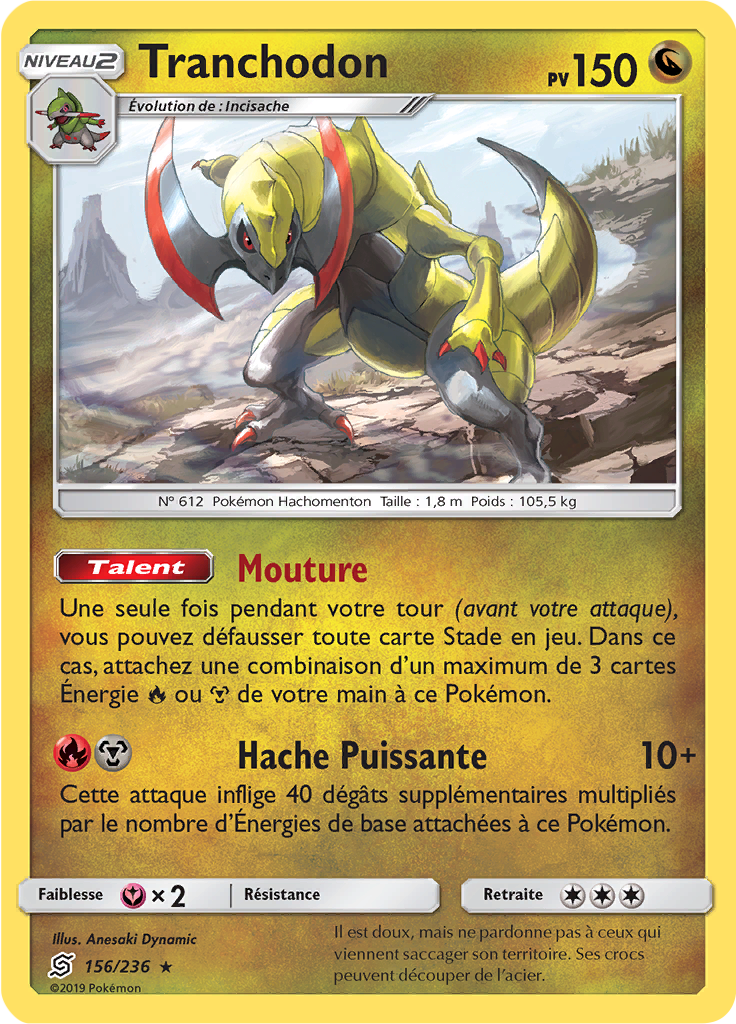 Tranchodon (Reverse Holo)