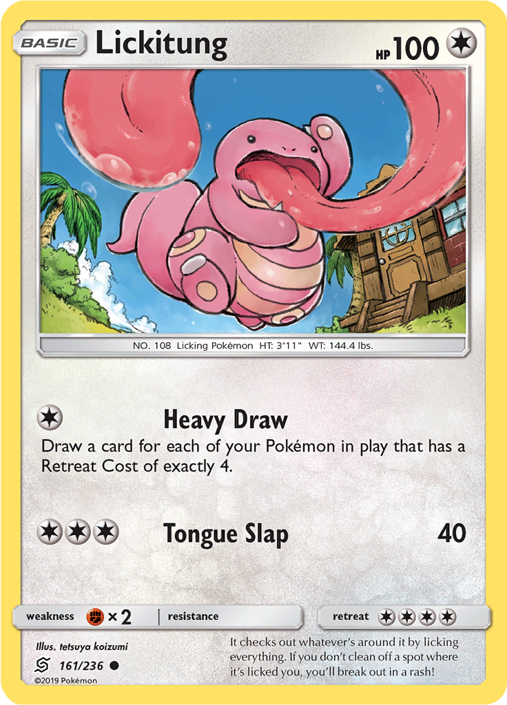 Lickitung (Reverse Holo)