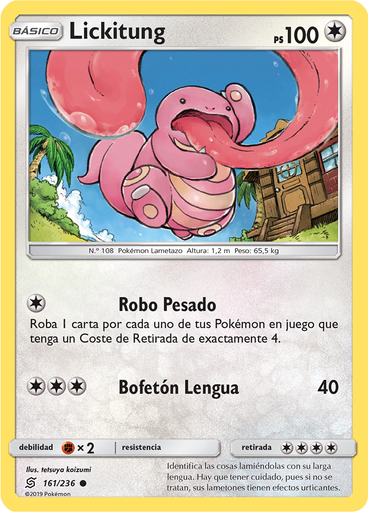 Lickitung (Reverse Holo)