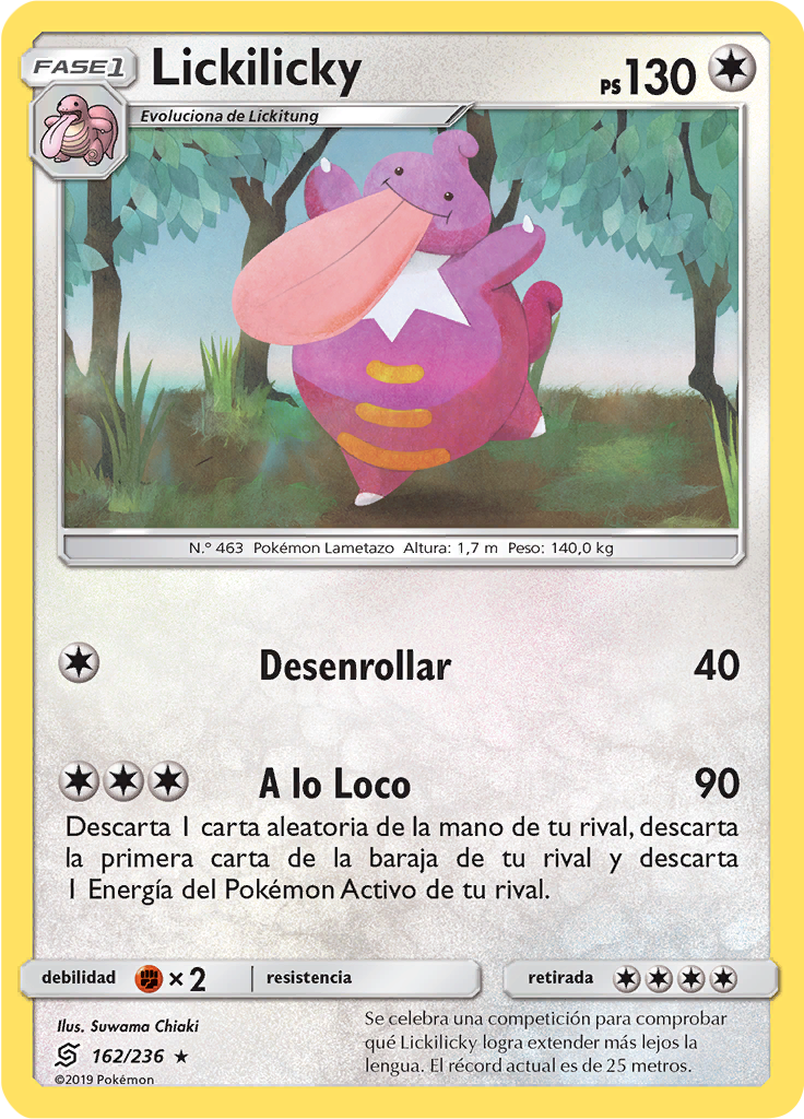Lickilicky (Reverse Holo)